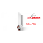 Металопластикові двері Aluplast Ideal 7000 полуторні з поворотно-відкидною стулкою 1200 x 2100 мм
